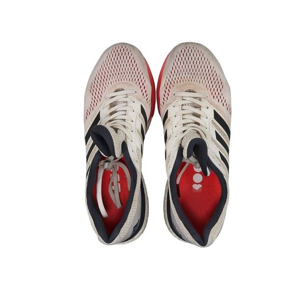 Adidas Shoes Mens 7 Athletic Trainer Adizero Boston Running Sport Active Comfort - Picture 7 of 13